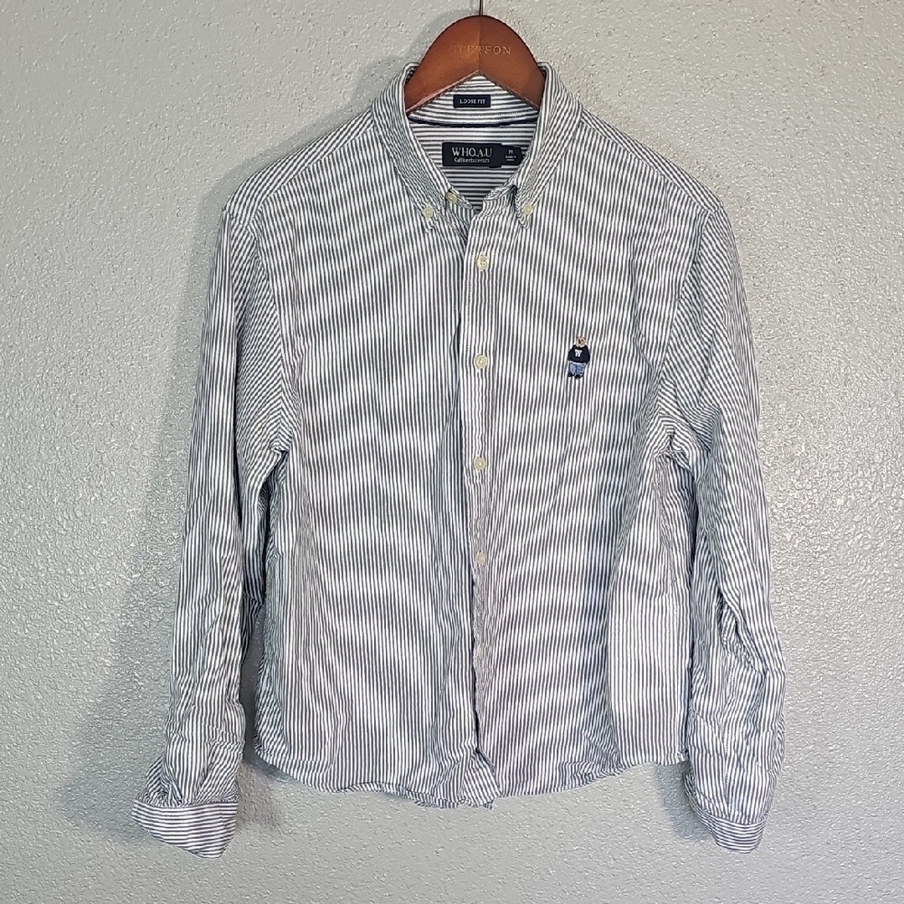 Who.A.U California Dream Button-Down  Shirt.